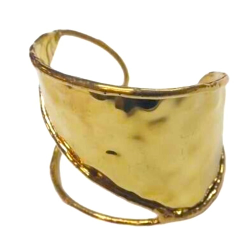 From St Xavier Dawn Cuff Gold Colored Women Bracelet NWT